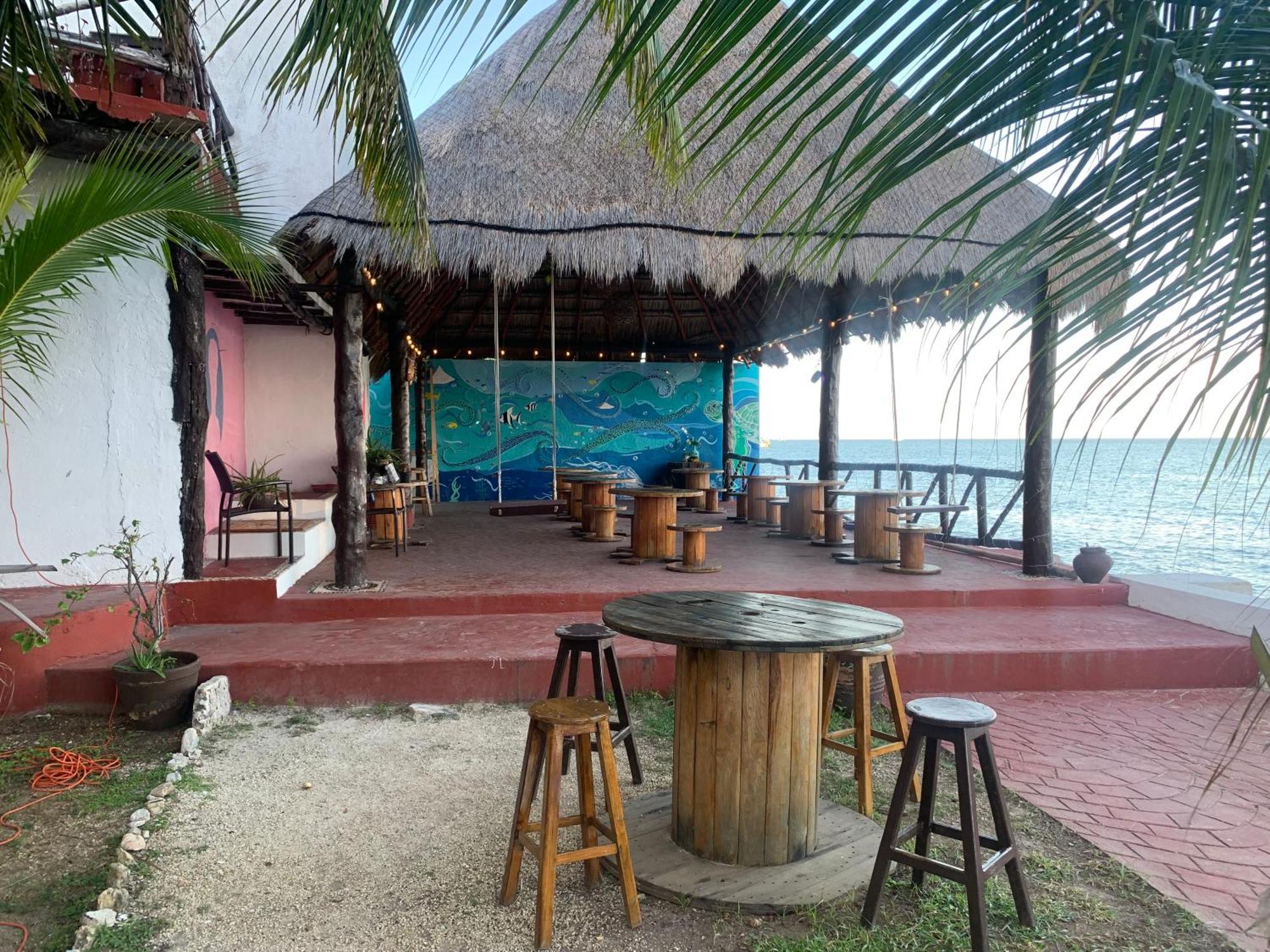 Casa Caribe Cancun Luaran gambar Beach bar in Akumal